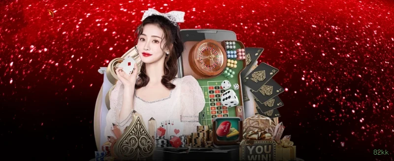 Imagem promocional do login da 82kk